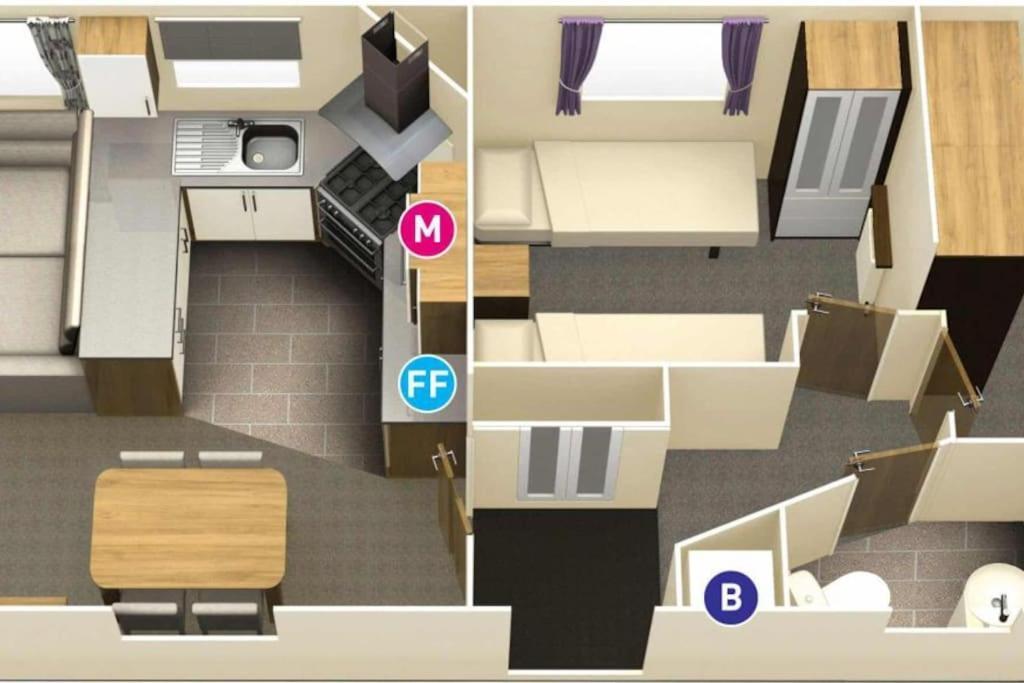 Lagooncombe Modern And Cosy Holiday Home Haverigg 外观 照片